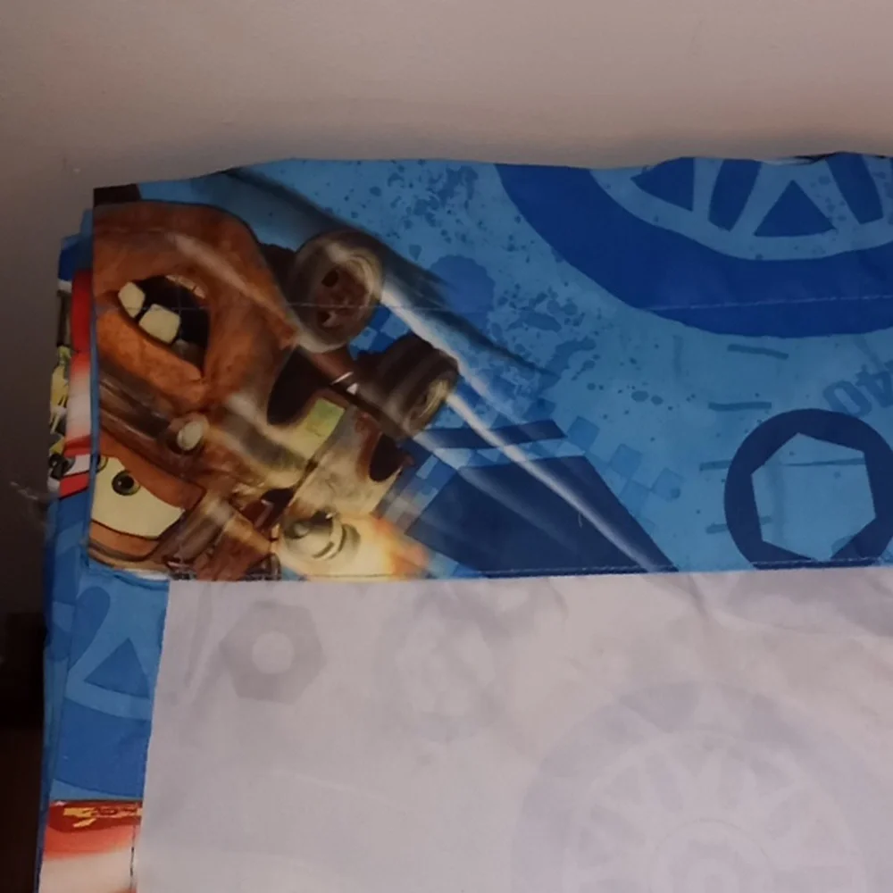 Disney's Pixars Cars One Panel Curtain Size 41.5 x 64
